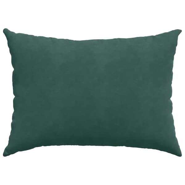Sofakuddar 2 pcs Mörkgrön 70 x 50 cm Kordread tyg