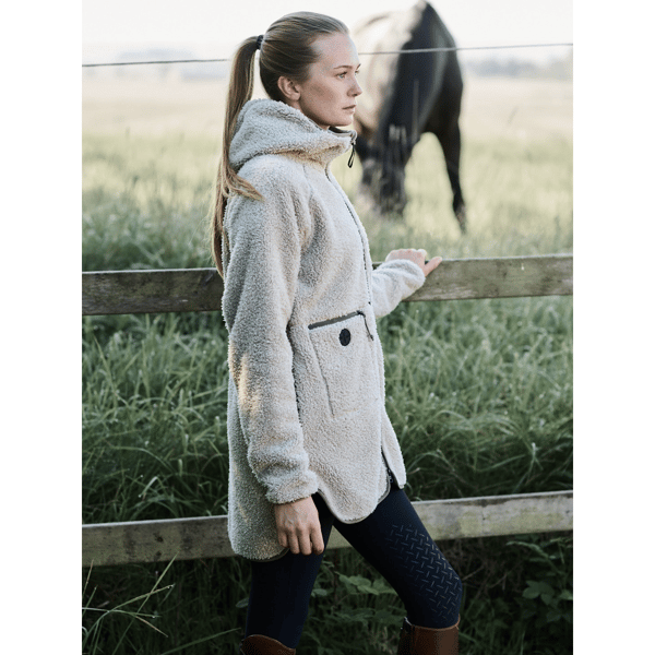 Nora Teddyjacka Beige L