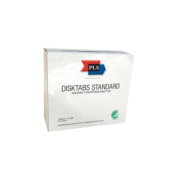 Maskindisk PLS Disktabs 100/fp