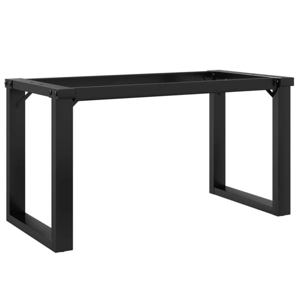 Bordsben för soffbord O-ram 80x40x43 cm stål