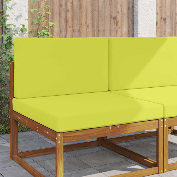 Utomhus Soffa Kudde 2 pcs Grön Polyester