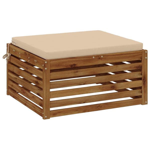 1-delad Sittdyna SOEST 100% Polyester Gräddvit 60 x 60 x 5 cm