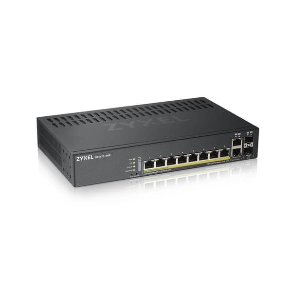 Zyxel GS1920-8HPv2 - switch - 8 portar - smart