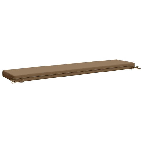 Bänk kudde SOEST 100% Polyester Taupe 170 x 40 x 8 cm
