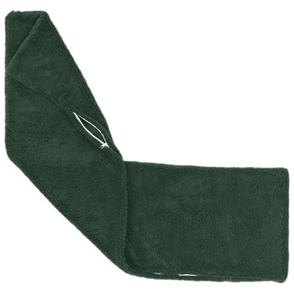 Kuddöverdrag 2 st HEERLEN Mörkgrön 40 x 145 cm Bouclé