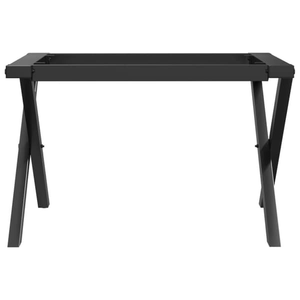 Bordsben för soffbord X-ram 50x40x38 cm stål