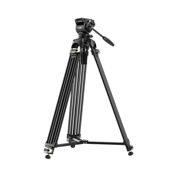 SmallRig 4686 Heavy-Duty Fluid Head Video Tripod Kit AD-01S