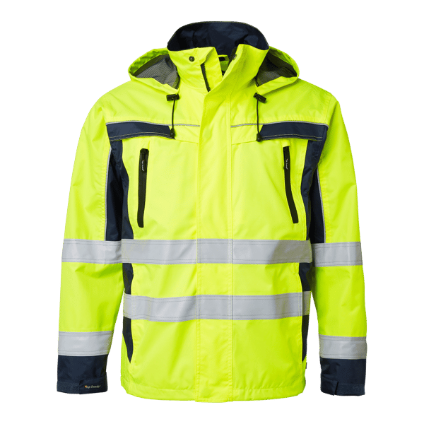 5217 Shell Jacket Fluorescent yellow/navy Unisex