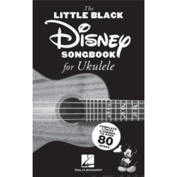 LITTLE BLACK DISNEY SONGBOOK FOR UKULELE (häftad, eng)