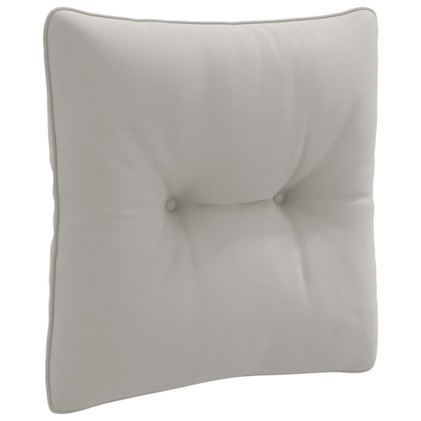 Ryggkudde PUTTEN 100% Polyester Grå 40 x 40 x 10 cm