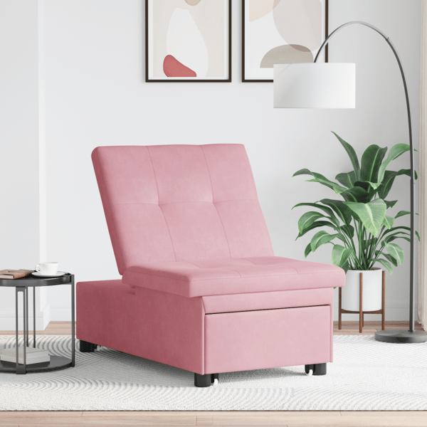 Soffsäng Rosa 194 x 67 x 82 cm Sammet
