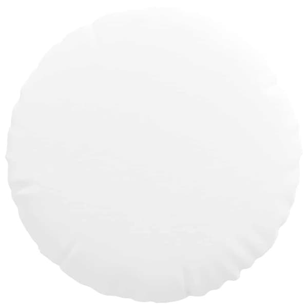 Sittkuddar 2 pcs Vit Ø40 x 13 cm tyg