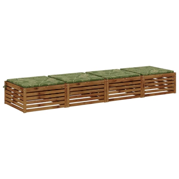 4-delade Sittdynor SOEST 4 st 100% Polyester Bladdesign