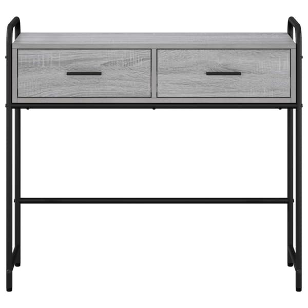 Konsolbord Grå Sonoma 90 x 33 x 80,5 cm Konstruerat trä