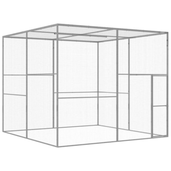 Kattbur 3x3x2,5 m galvaniserat stål