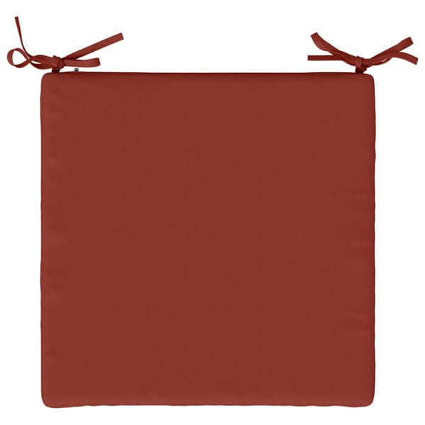 4-delade Sittdynor SOEST 4 st 100% Polyester Röd 45 x 45 x 3 cm