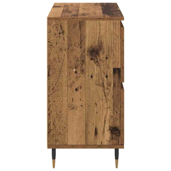 Sideboard Gammalt trä 60 x 35 x 70 cm