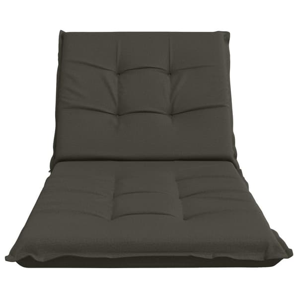 Solstol Kudde GEMERT 100% Polyester Antracit 190 x 80 x 9 cm