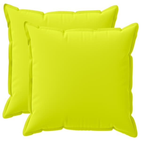 Kudde med kudde HOUTEN 2 st Klart grön. Polyester