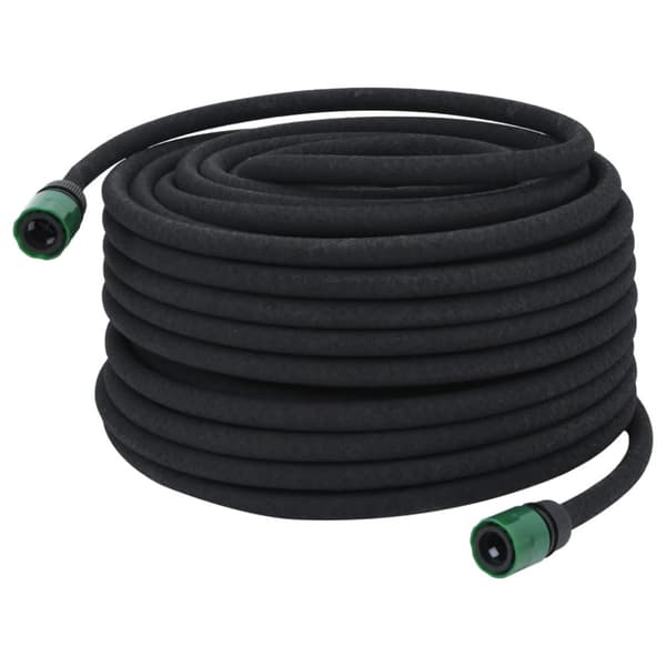 Fuktslang svart 0,6" 50 m gummi