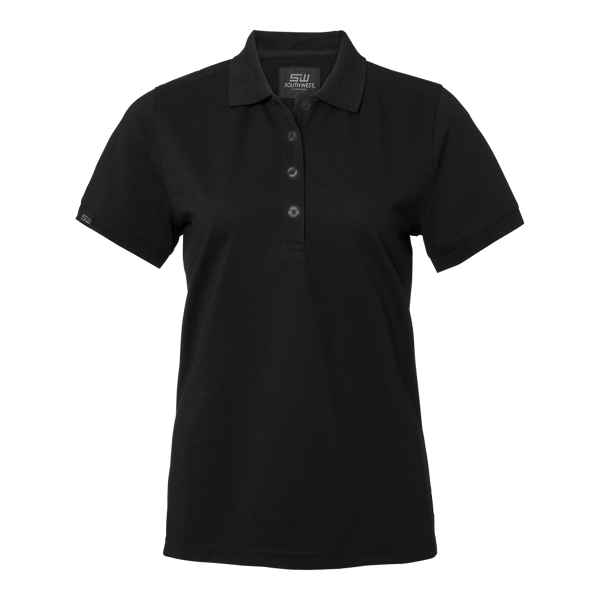 Wera solid Polo w Black Female