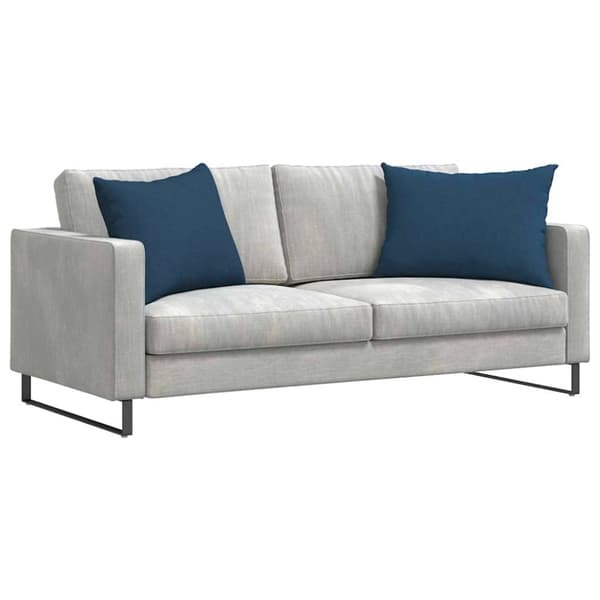 Sofakuddar 2 pcs Blå 70 x 50 cm tyg