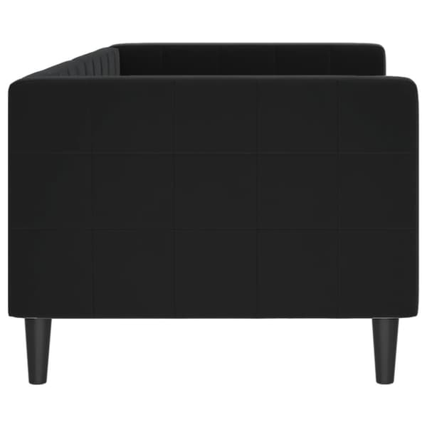 Dagbädd svart 80x200 cm sammet