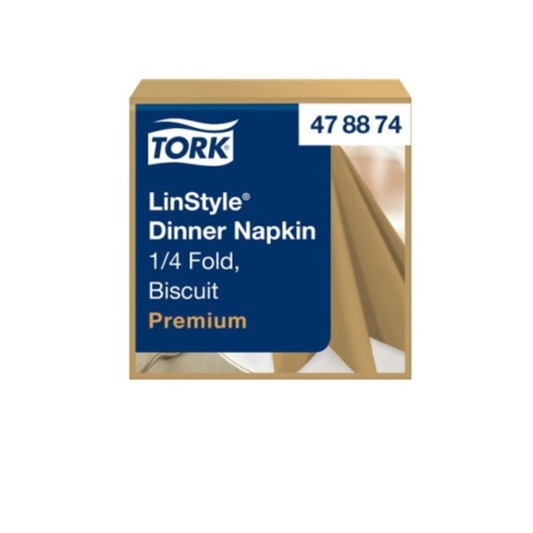 Servett TORK LinStyle beige39x39cm 50/fp