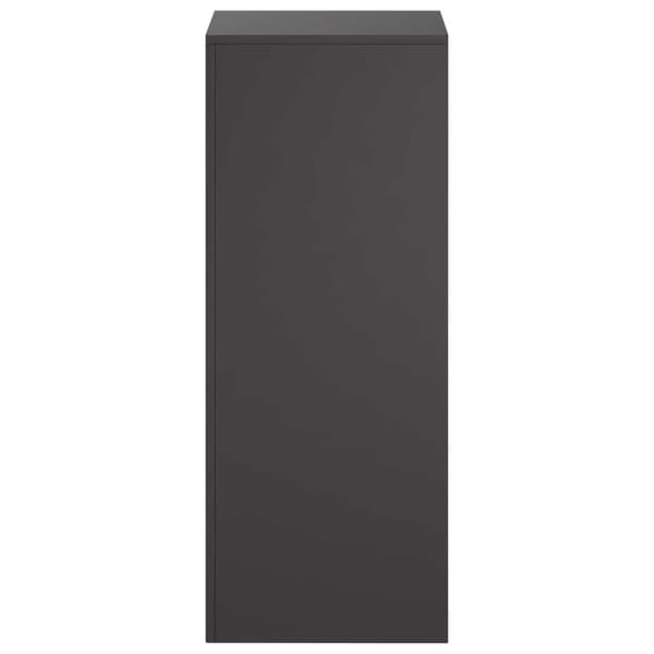 Växtställ 2 pcs Svart 40 x 40 x 100 cm Stål