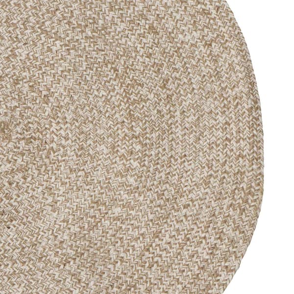Områdesmattor Vit 152 x 245 cm Jute