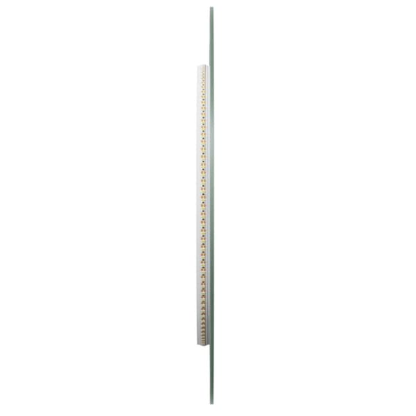 Badrumsspegel LED 100x45 cm oval