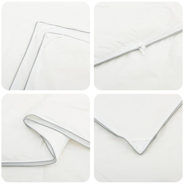 Täcke och kudde set 3 st 220x240 cm 4 årstider 140+220 GSM Ull