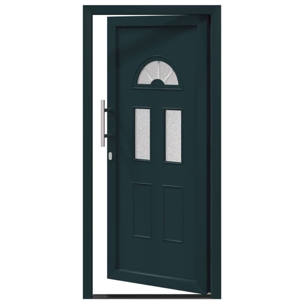 Framdörr Antracit 98 x 198 cm PVC