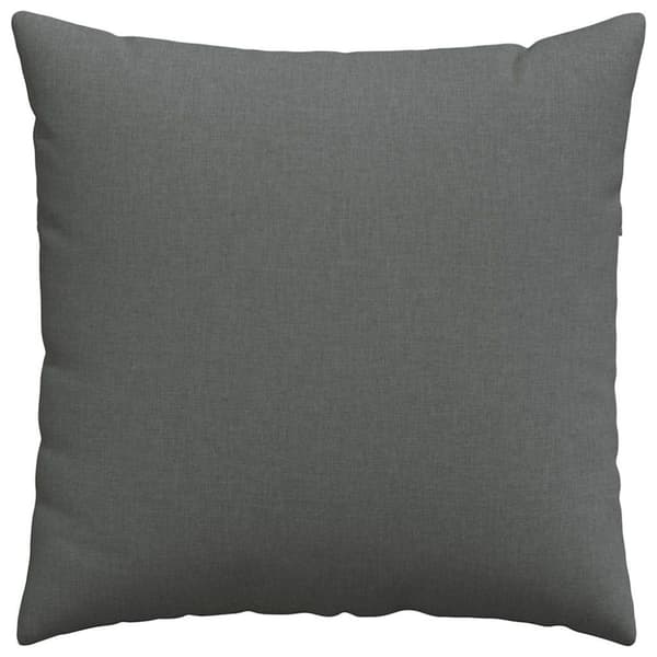 Sofakuddar 2 pcs Mörkgrå 60 x 60 cm tyg