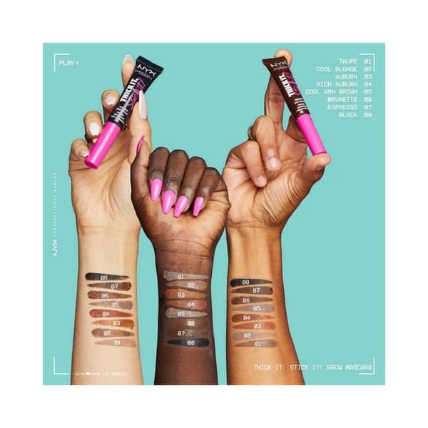 PROF. MAKEUP  Thick it. Stick it! Brow Mascara - Auburn