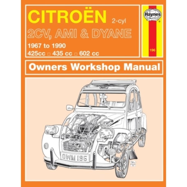 Citroen 2CV, Ami & Dyane (67 - 90) Haynes Repair Manual (häftad, eng)