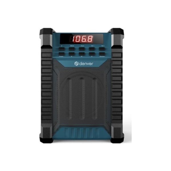 DENVER WRB-60 - arbetsplatsradio - Bluetooth