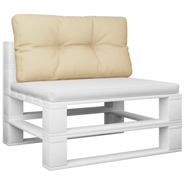 Palldyna beige 80x40x12 cm tyg