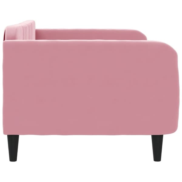 Dagbädd rosa 100x200 cm sammet