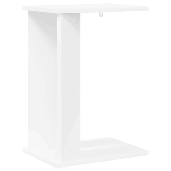 Sidobord Vit 35 x 25 x 50 cm Konstruerat trä