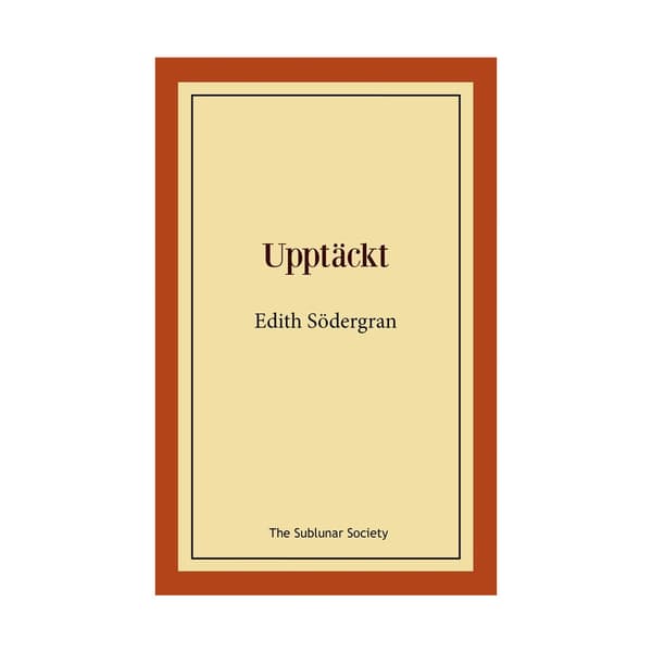 Upptäckt (häftad)