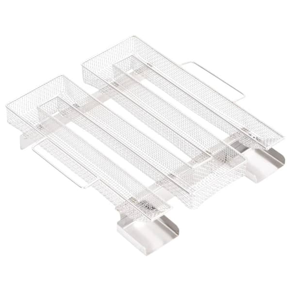 Kallröksgenerator 4-sidig 22,5 cm rostfritt stål