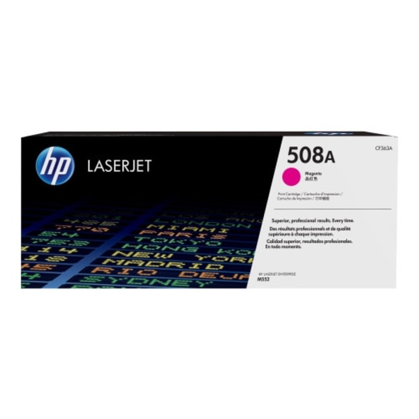 HP 508A - magenta - original - LaserJet - tonerkassett (CF363A)