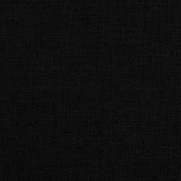 Barnsoffa svart 50x40x30 cm tyg