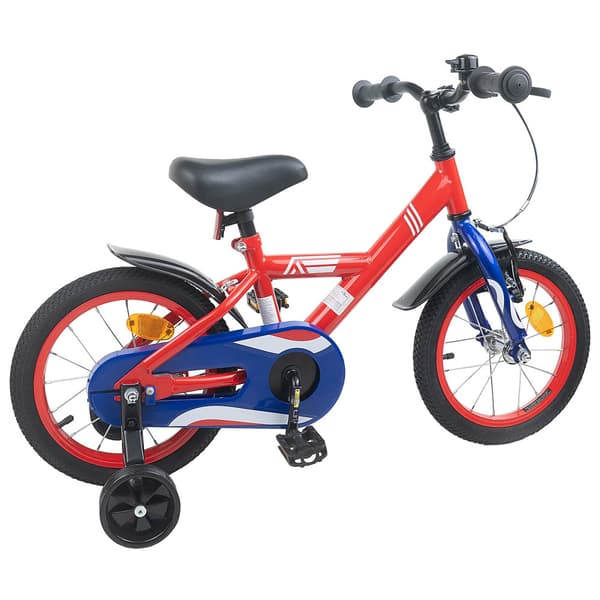 Barncykel 12 Tum för 2-4 åringar Röd
