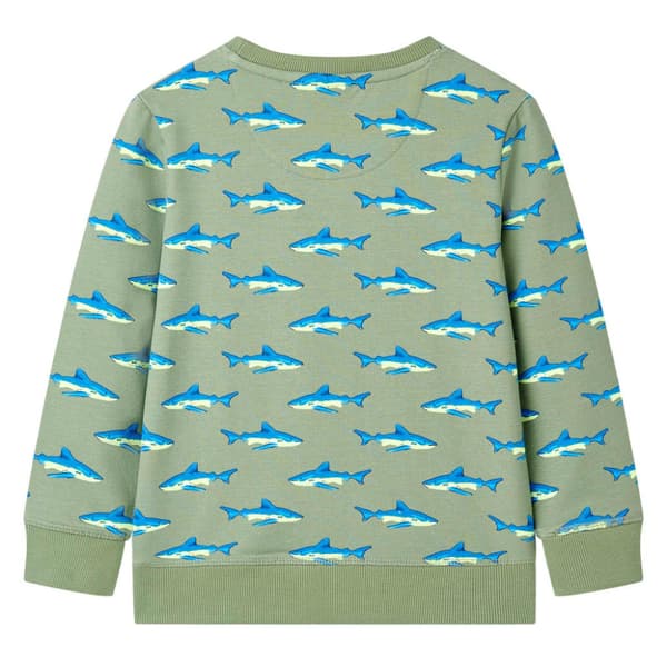 Barntröja ljus khaki 128