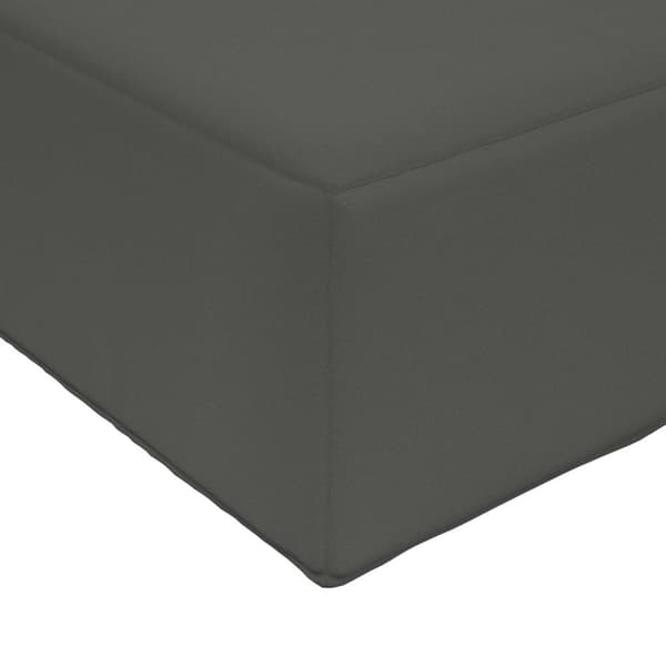 Utomhus Soffa Kudde Polyester Antracit 60 x 60 cm