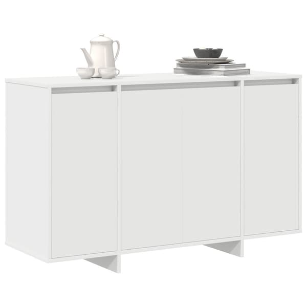 Sideboard Vit 120 x 41 x 75 cm Konstruerat trä