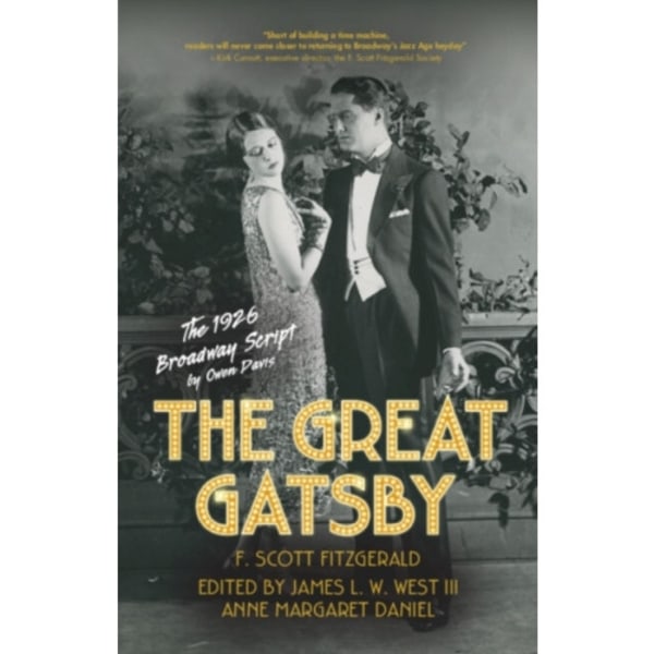 The Great Gatsby: The 1926 Broadway Script (inbunden, eng)