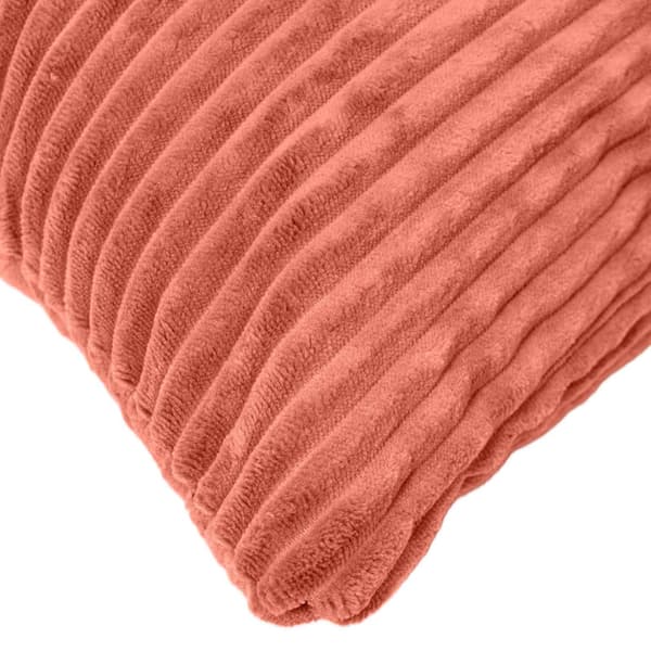 Kuddöverdrag 6 st HEERLEN Röd orange 55 x 55 cm manchester